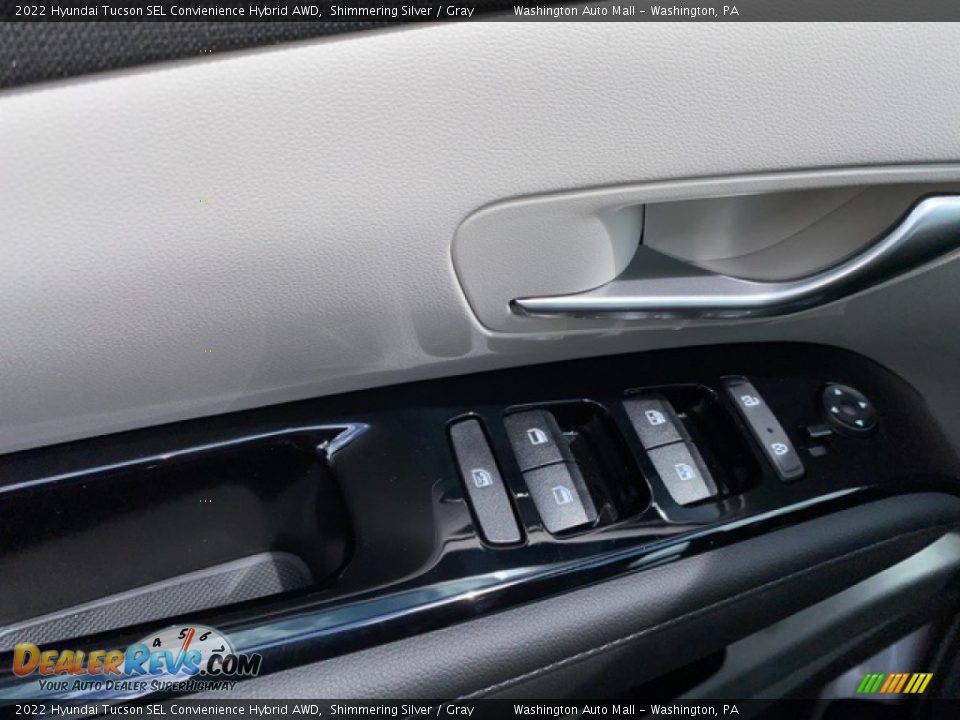 2022 Hyundai Tucson SEL Convienience Hybrid AWD Shimmering Silver / Gray Photo #8