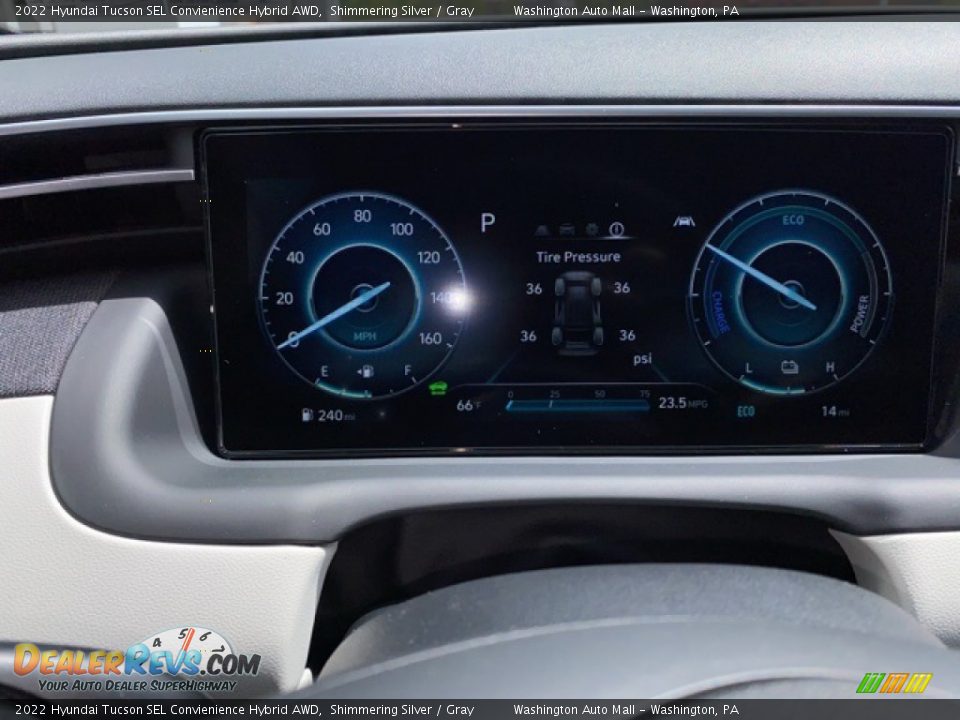 2022 Hyundai Tucson SEL Convienience Hybrid AWD Gauges Photo #9