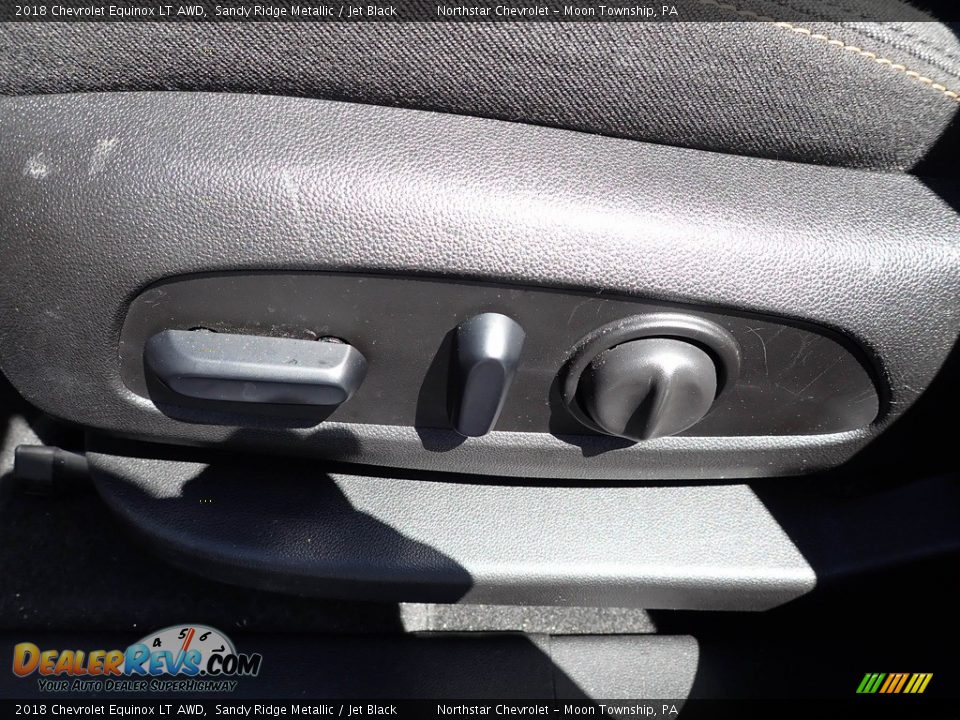 2018 Chevrolet Equinox LT AWD Sandy Ridge Metallic / Jet Black Photo #25