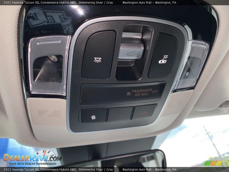2022 Hyundai Tucson SEL Convienience Hybrid AWD Shimmering Silver / Gray Photo #14