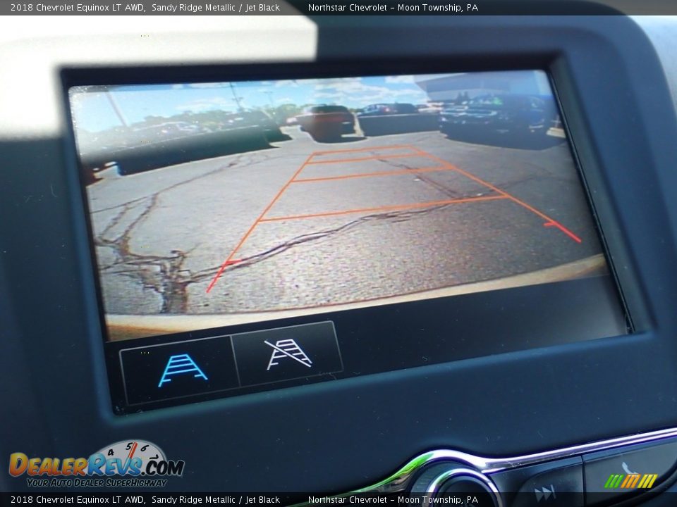 2018 Chevrolet Equinox LT AWD Sandy Ridge Metallic / Jet Black Photo #30