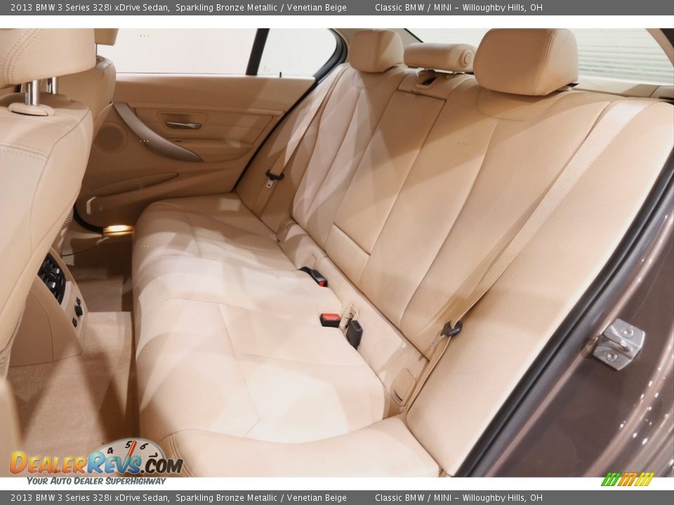 2013 BMW 3 Series 328i xDrive Sedan Sparkling Bronze Metallic / Venetian Beige Photo #17