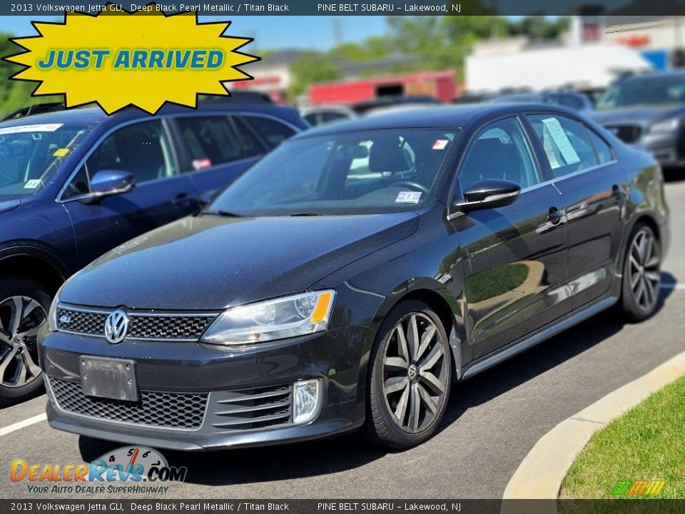 2013 Volkswagen Jetta GLI Deep Black Pearl Metallic / Titan Black Photo #1