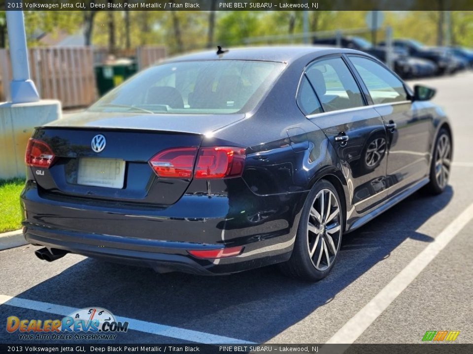 2013 Volkswagen Jetta GLI Deep Black Pearl Metallic / Titan Black Photo #4