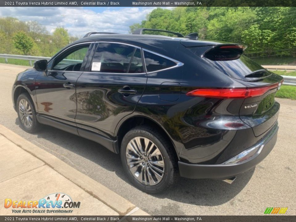 2021 Toyota Venza Hybrid Limited AWD Celestial Black / Black Photo #2