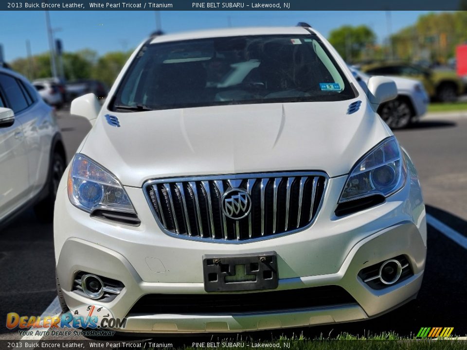 2013 Buick Encore Leather White Pearl Tricoat / Titanium Photo #2