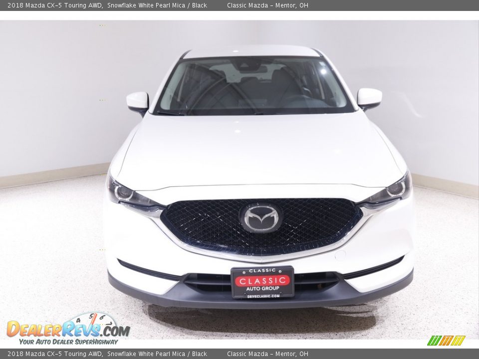 2018 Mazda CX-5 Touring AWD Snowflake White Pearl Mica / Black Photo #2