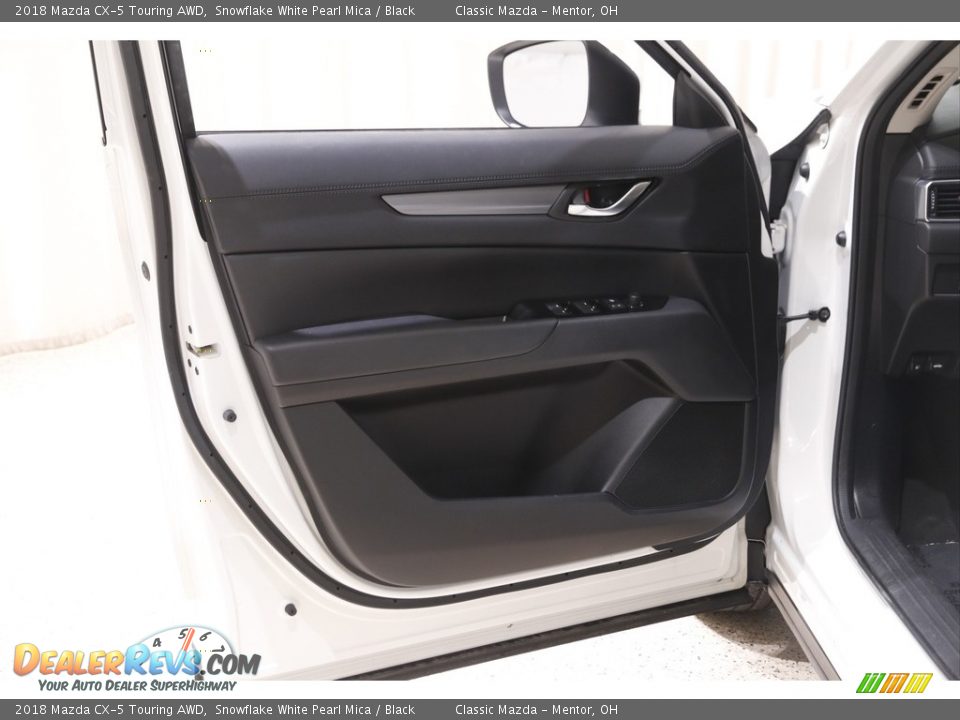 2018 Mazda CX-5 Touring AWD Snowflake White Pearl Mica / Black Photo #4