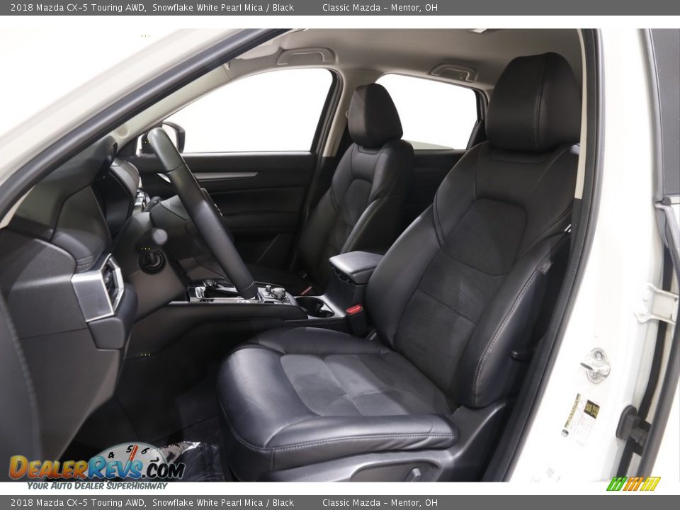 2018 Mazda CX-5 Touring AWD Snowflake White Pearl Mica / Black Photo #5