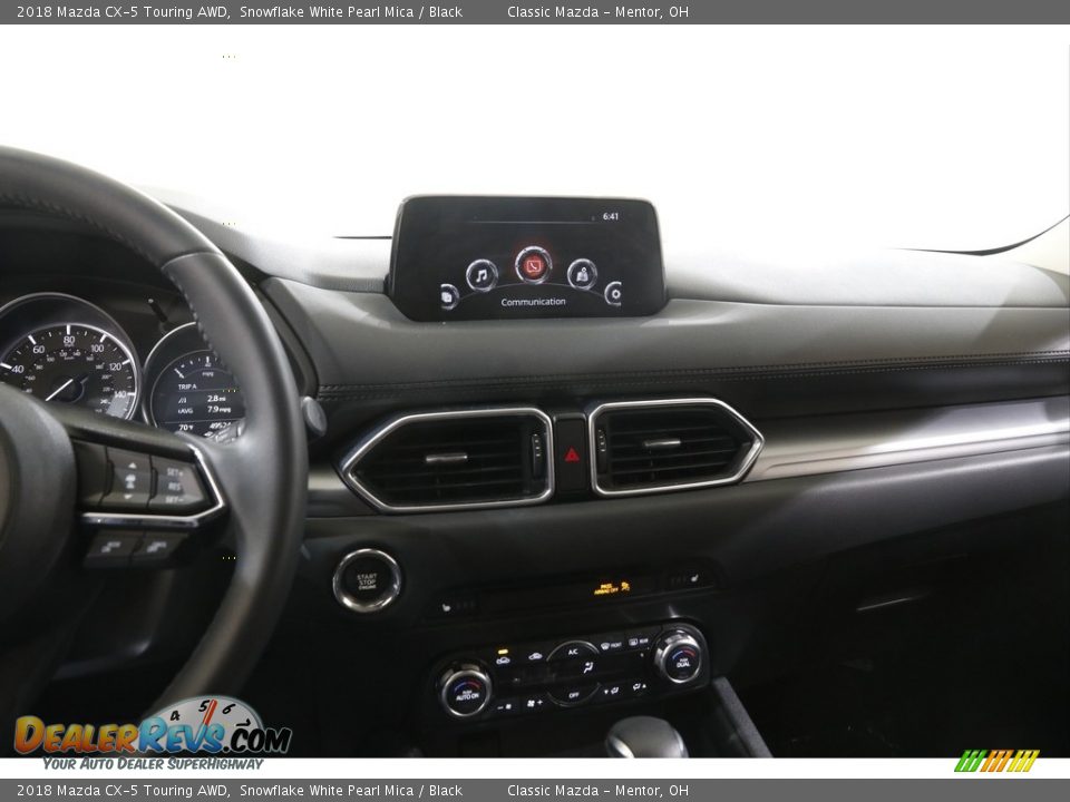 2018 Mazda CX-5 Touring AWD Snowflake White Pearl Mica / Black Photo #9