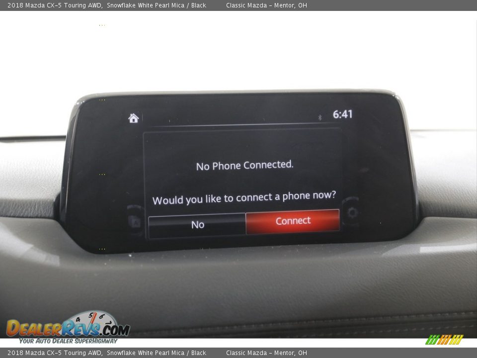 2018 Mazda CX-5 Touring AWD Snowflake White Pearl Mica / Black Photo #10