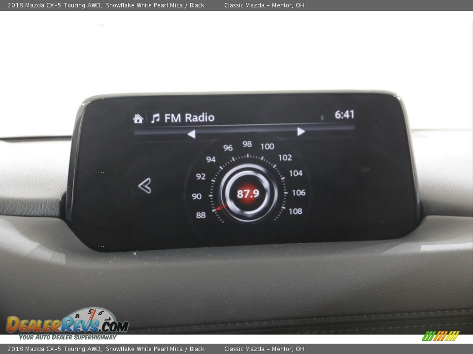2018 Mazda CX-5 Touring AWD Snowflake White Pearl Mica / Black Photo #11