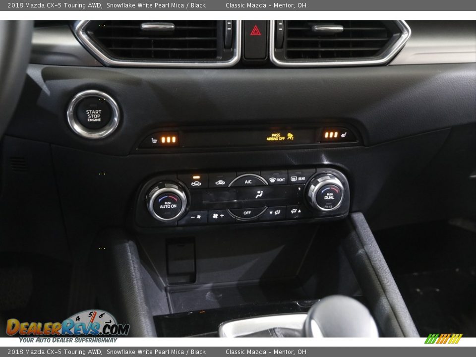 2018 Mazda CX-5 Touring AWD Snowflake White Pearl Mica / Black Photo #12