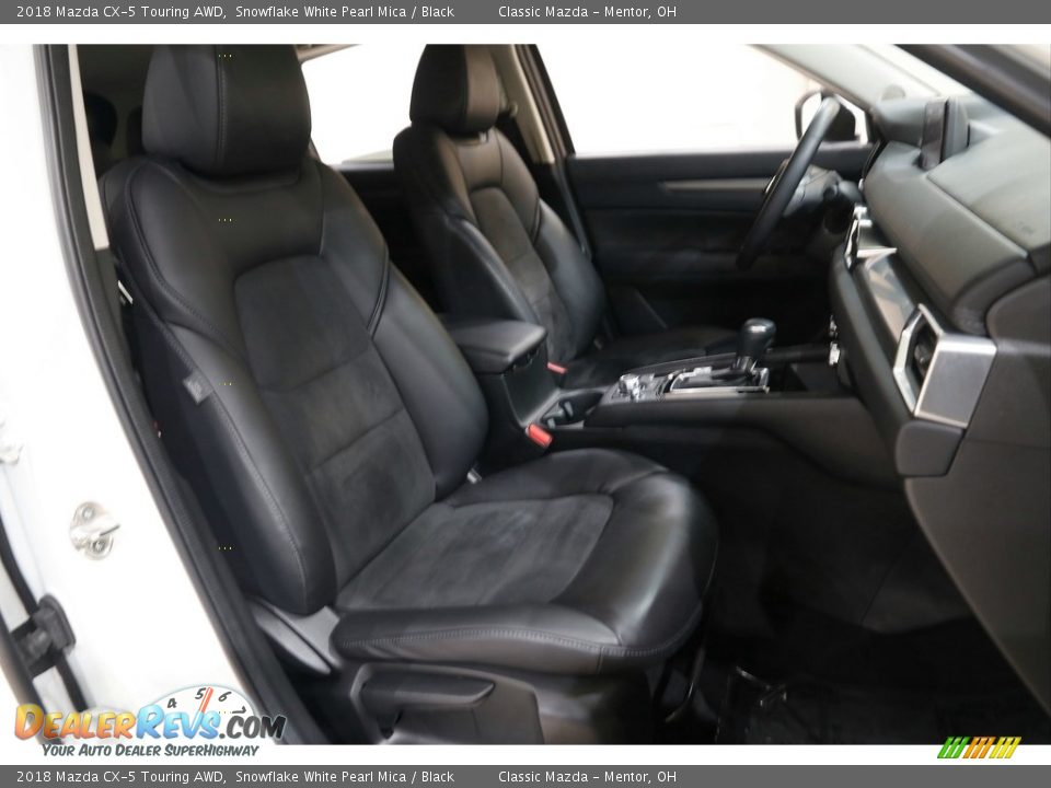 2018 Mazda CX-5 Touring AWD Snowflake White Pearl Mica / Black Photo #14