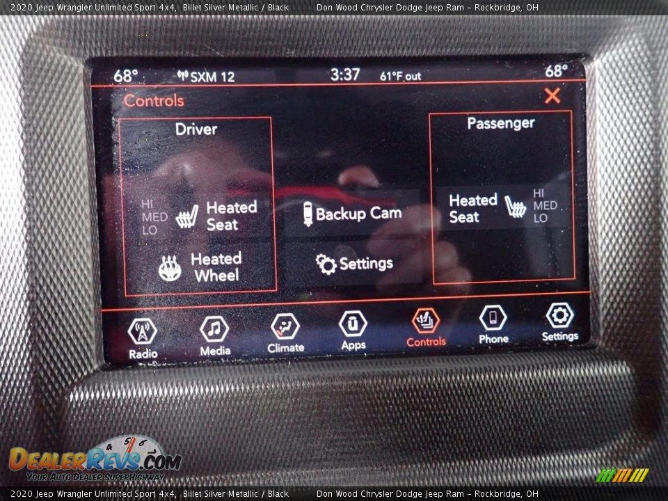 2020 Jeep Wrangler Unlimited Sport 4x4 Billet Silver Metallic / Black Photo #2