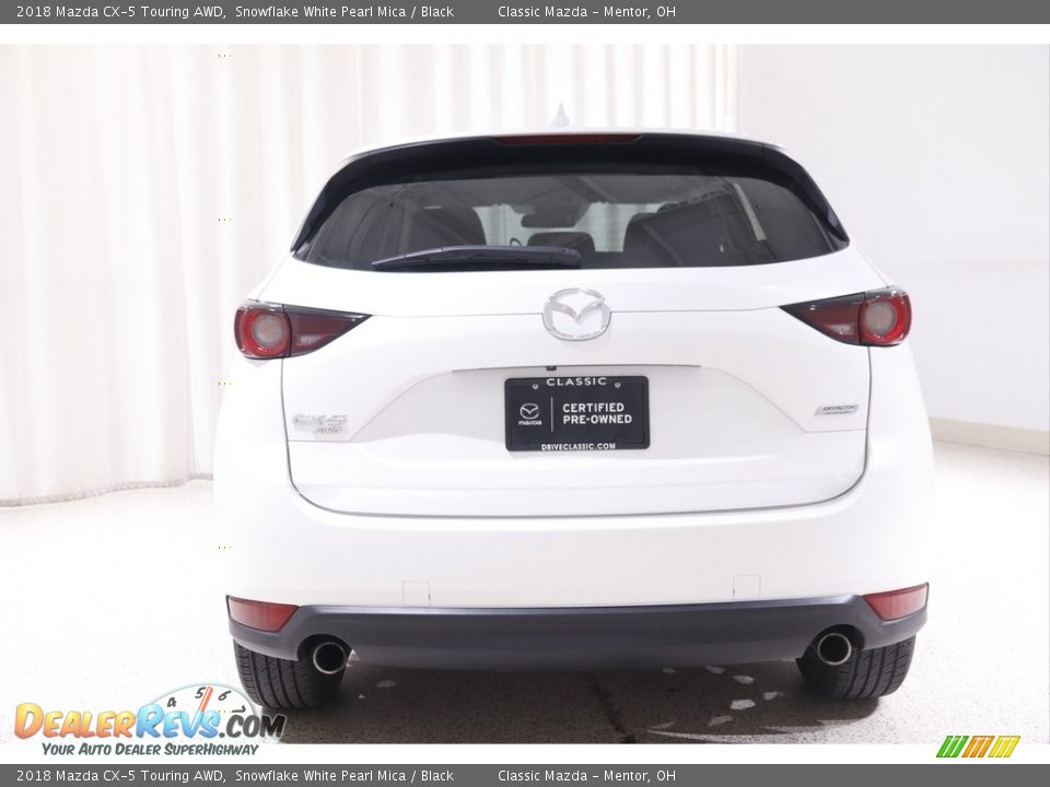 2018 Mazda CX-5 Touring AWD Snowflake White Pearl Mica / Black Photo #17