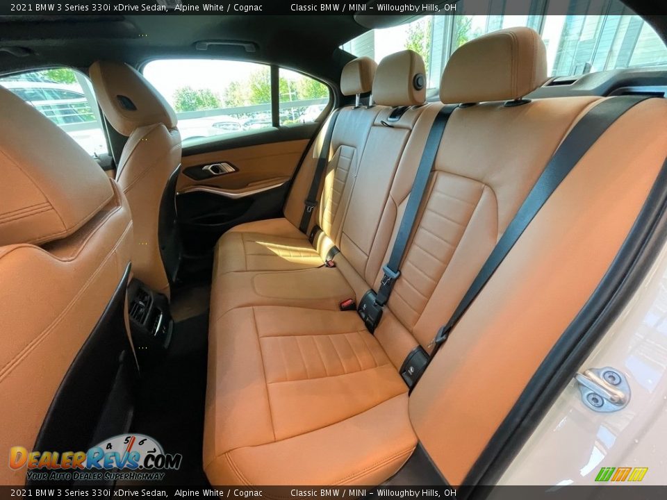 Rear Seat of 2021 BMW 3 Series 330i xDrive Sedan Photo #5