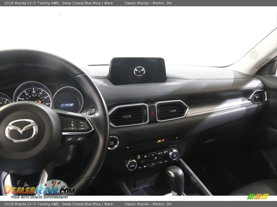 2018 Mazda CX-5 Touring AWD Deep Crystal Blue Mica / Black Photo #9