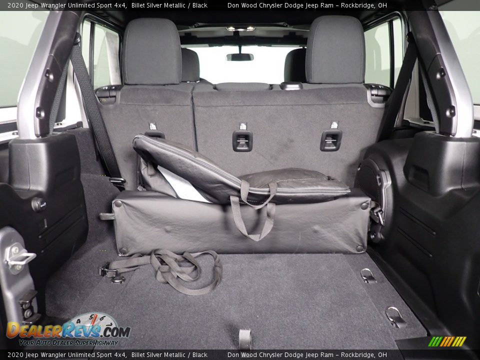 2020 Jeep Wrangler Unlimited Sport 4x4 Billet Silver Metallic / Black Photo #15