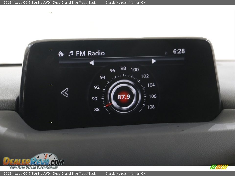 2018 Mazda CX-5 Touring AWD Deep Crystal Blue Mica / Black Photo #11