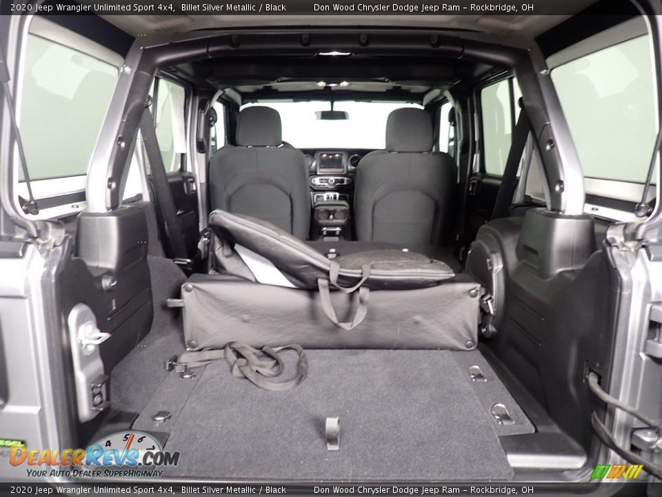 2020 Jeep Wrangler Unlimited Sport 4x4 Billet Silver Metallic / Black Photo #16