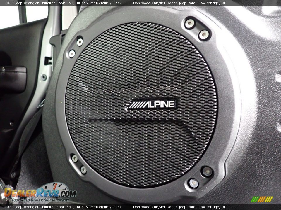 2020 Jeep Wrangler Unlimited Sport 4x4 Billet Silver Metallic / Black Photo #17