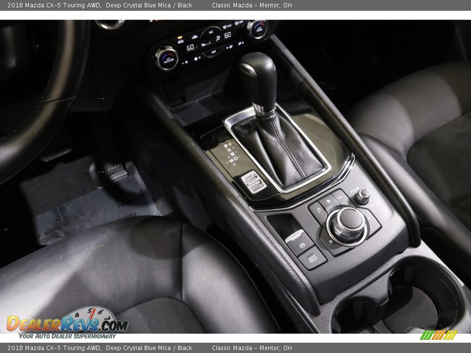 2018 Mazda CX-5 Touring AWD Deep Crystal Blue Mica / Black Photo #13