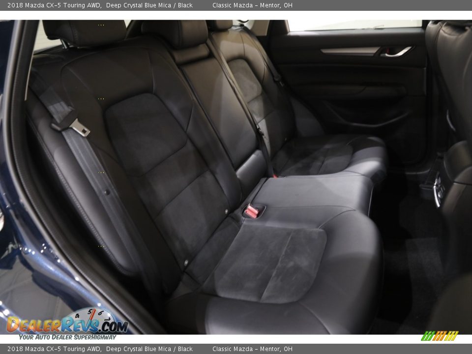 2018 Mazda CX-5 Touring AWD Deep Crystal Blue Mica / Black Photo #15