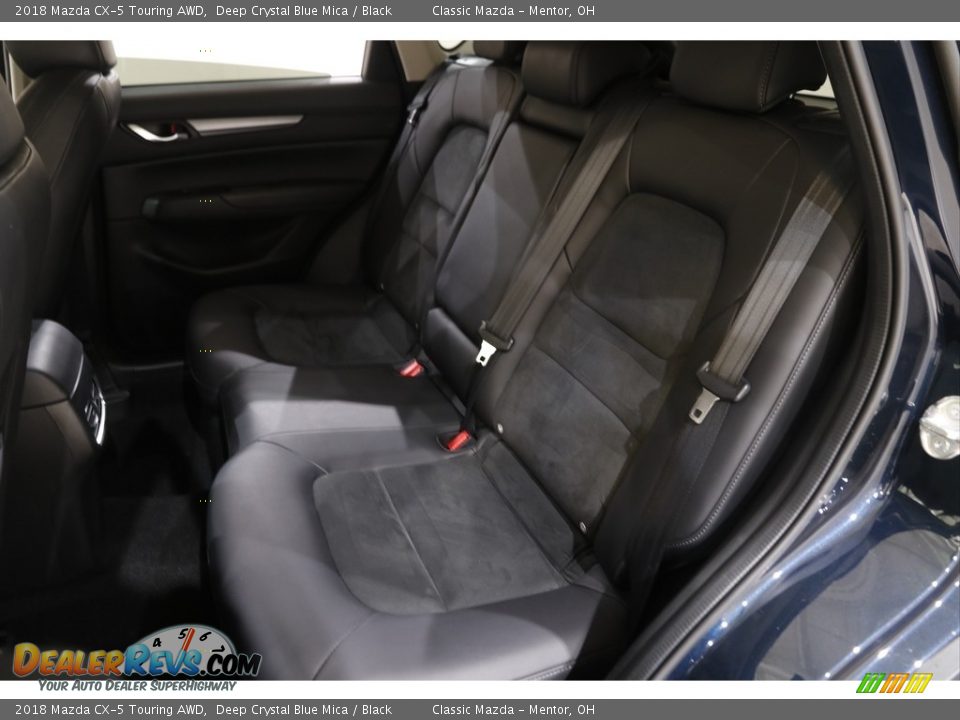 2018 Mazda CX-5 Touring AWD Deep Crystal Blue Mica / Black Photo #16
