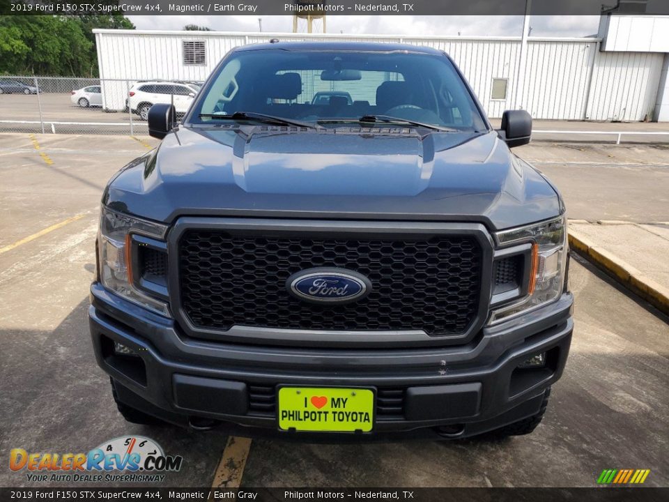 2019 Ford F150 STX SuperCrew 4x4 Magnetic / Earth Gray Photo #9