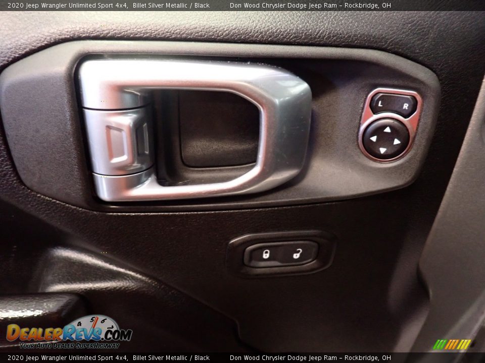 2020 Jeep Wrangler Unlimited Sport 4x4 Billet Silver Metallic / Black Photo #21