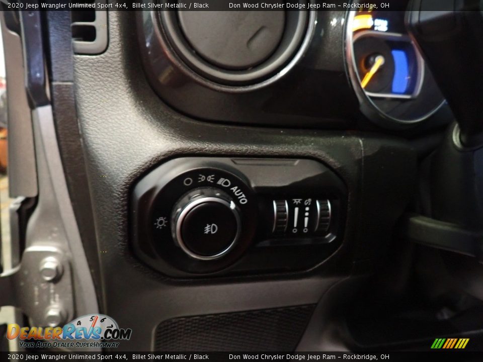 2020 Jeep Wrangler Unlimited Sport 4x4 Billet Silver Metallic / Black Photo #22