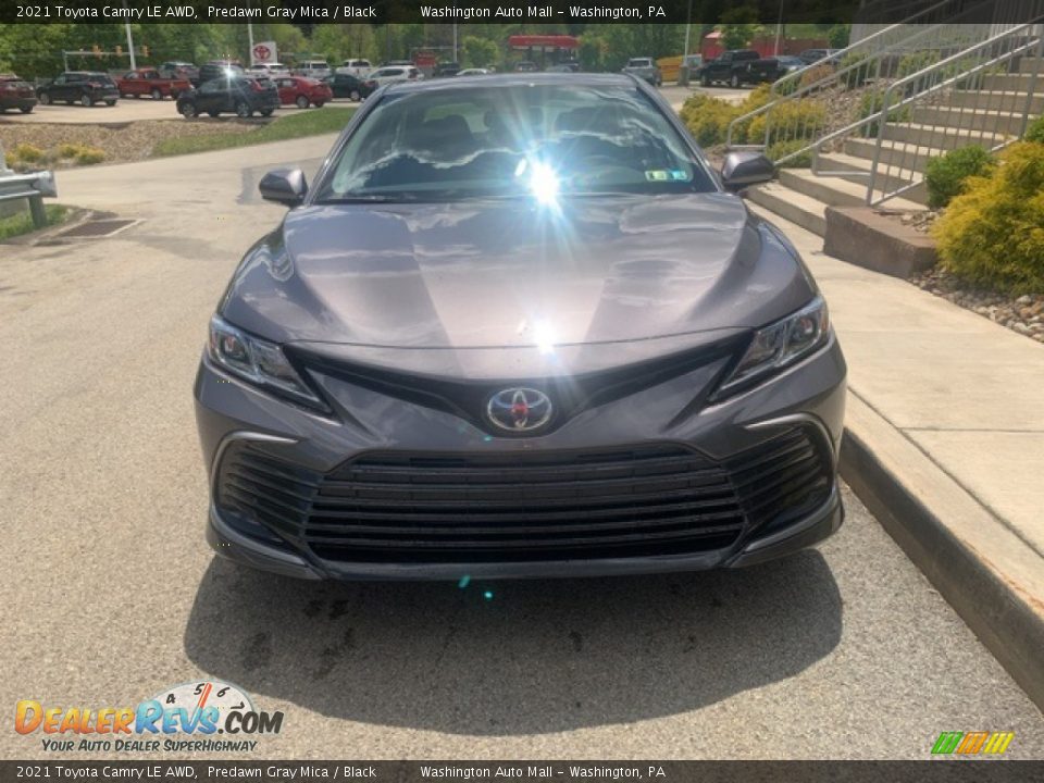 2021 Toyota Camry LE AWD Predawn Gray Mica / Black Photo #17