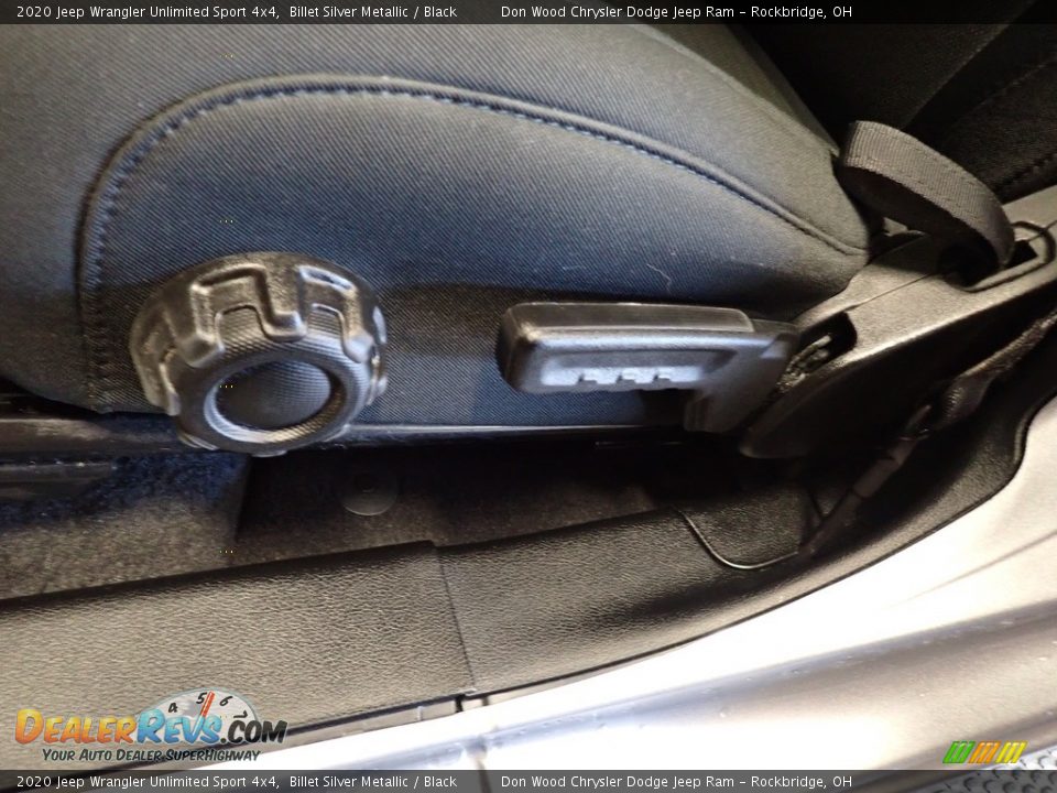 2020 Jeep Wrangler Unlimited Sport 4x4 Billet Silver Metallic / Black Photo #23