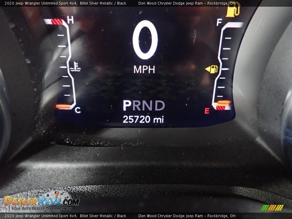 2020 Jeep Wrangler Unlimited Sport 4x4 Billet Silver Metallic / Black Photo #25