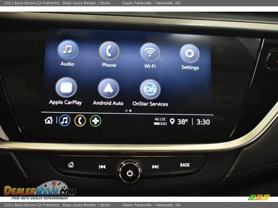 2021 Buick Encore GX Preferred Deep Azure Metallic / Ebony Photo #11