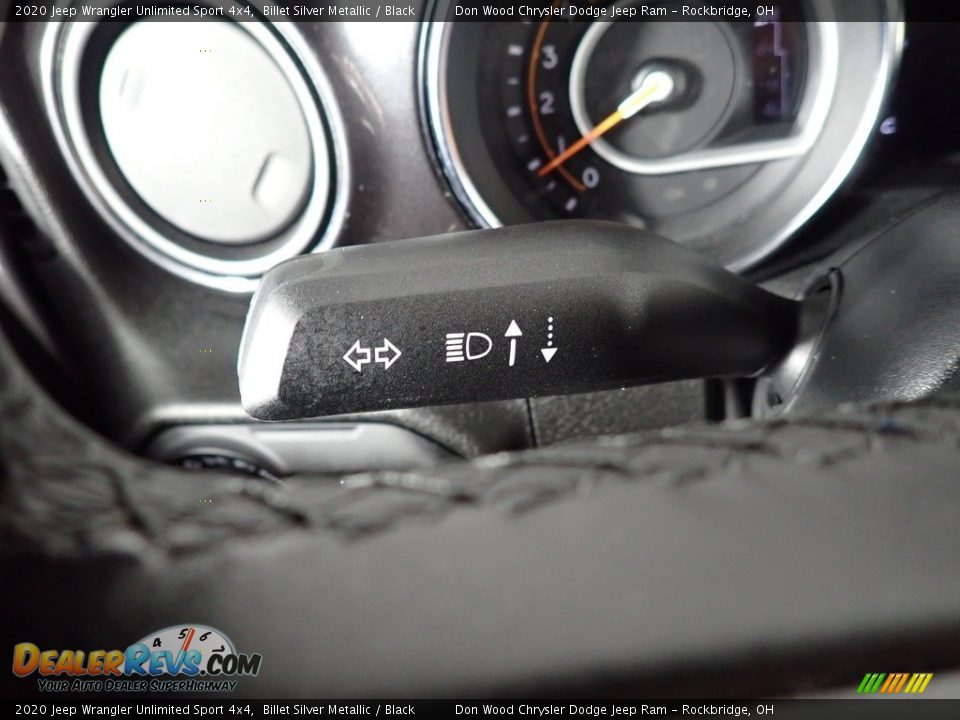 2020 Jeep Wrangler Unlimited Sport 4x4 Billet Silver Metallic / Black Photo #26