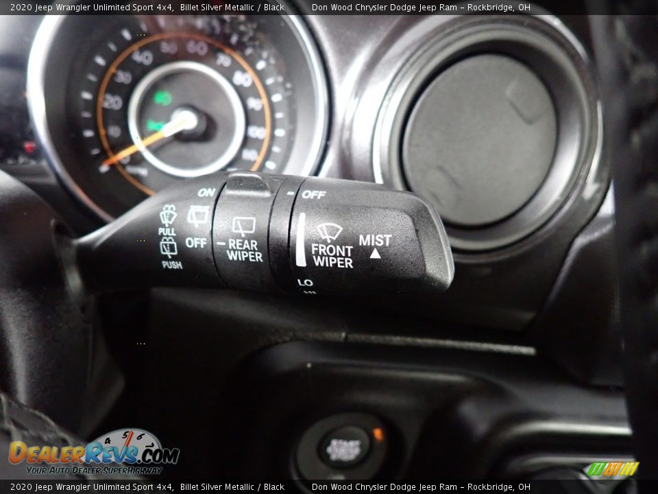 2020 Jeep Wrangler Unlimited Sport 4x4 Billet Silver Metallic / Black Photo #29