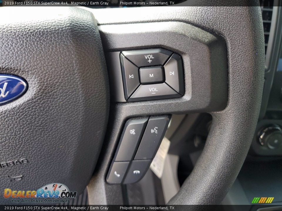 2019 Ford F150 STX SuperCrew 4x4 Magnetic / Earth Gray Photo #17