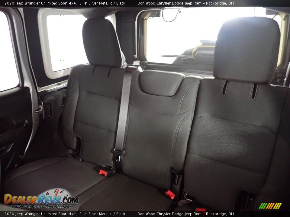 2020 Jeep Wrangler Unlimited Sport 4x4 Billet Silver Metallic / Black Photo #34
