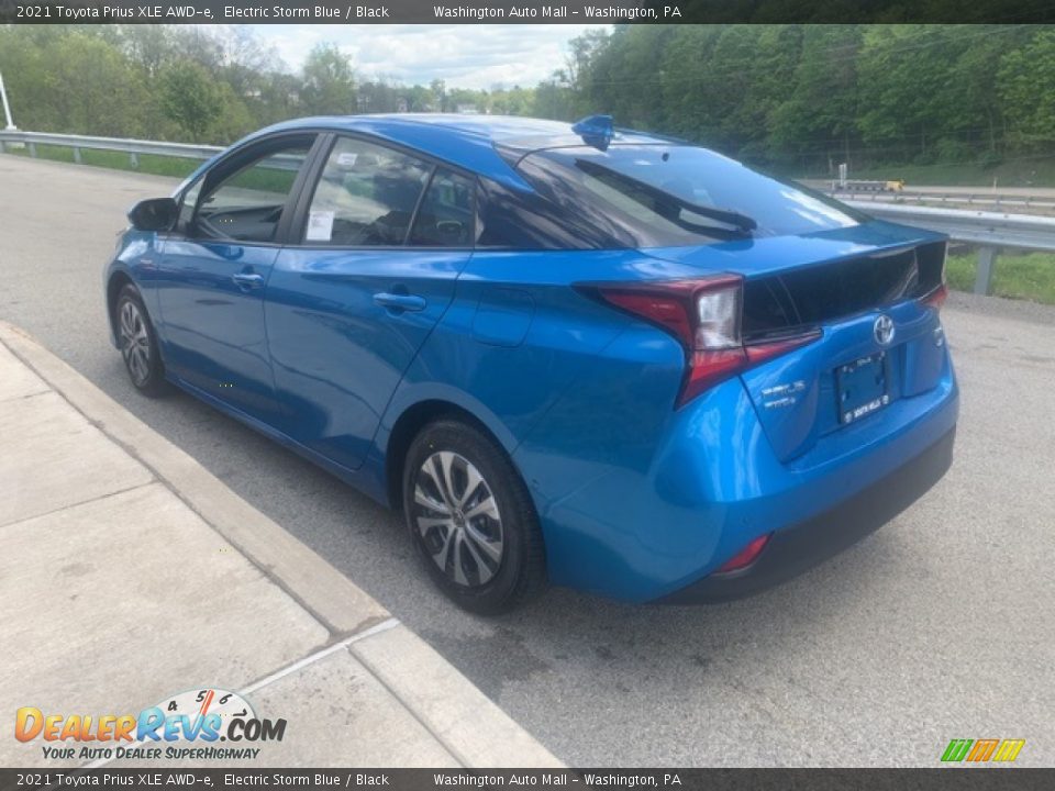 2021 Toyota Prius XLE AWD-e Electric Storm Blue / Black Photo #2