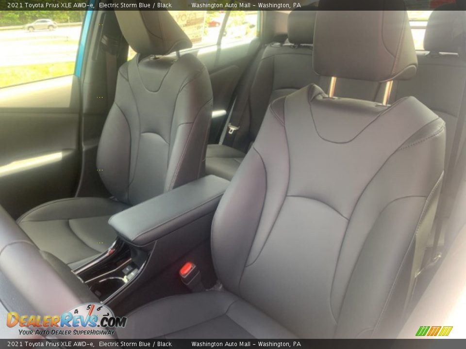 Front Seat of 2021 Toyota Prius XLE AWD-e Photo #11