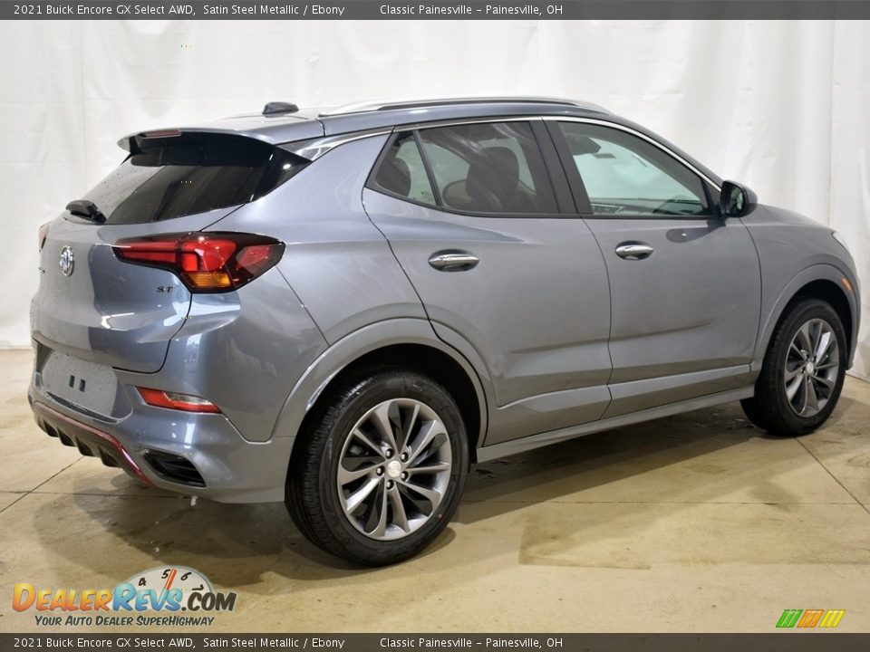 2021 Buick Encore GX Select AWD Satin Steel Metallic / Ebony Photo #2