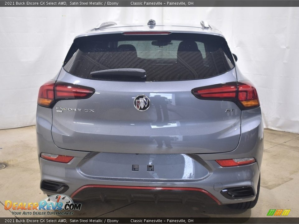 2021 Buick Encore GX Select AWD Satin Steel Metallic / Ebony Photo #3