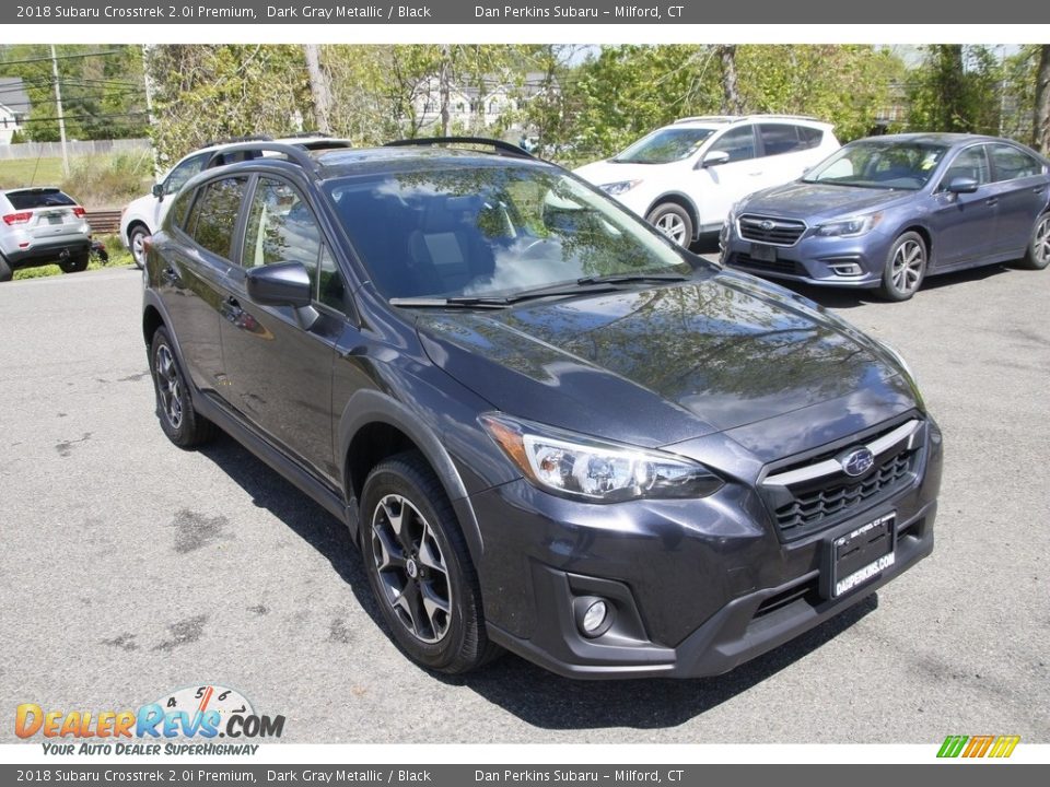 2018 Subaru Crosstrek 2.0i Premium Dark Gray Metallic / Black Photo #3