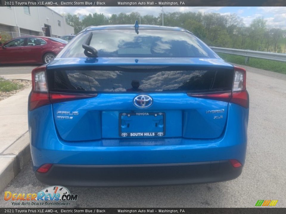 2021 Toyota Prius XLE AWD-e Electric Storm Blue / Black Photo #17