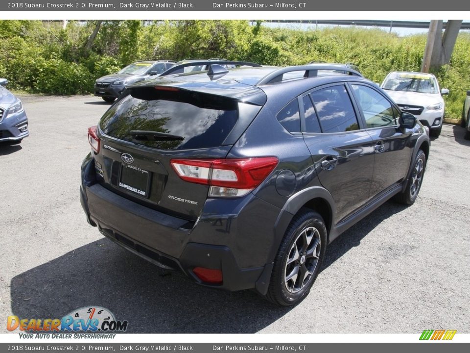 2018 Subaru Crosstrek 2.0i Premium Dark Gray Metallic / Black Photo #5