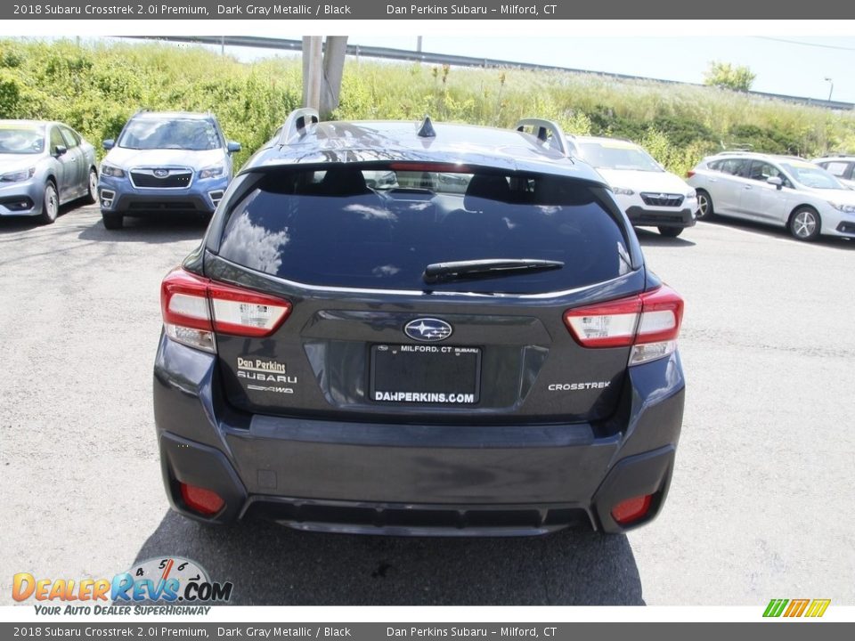 2018 Subaru Crosstrek 2.0i Premium Dark Gray Metallic / Black Photo #6