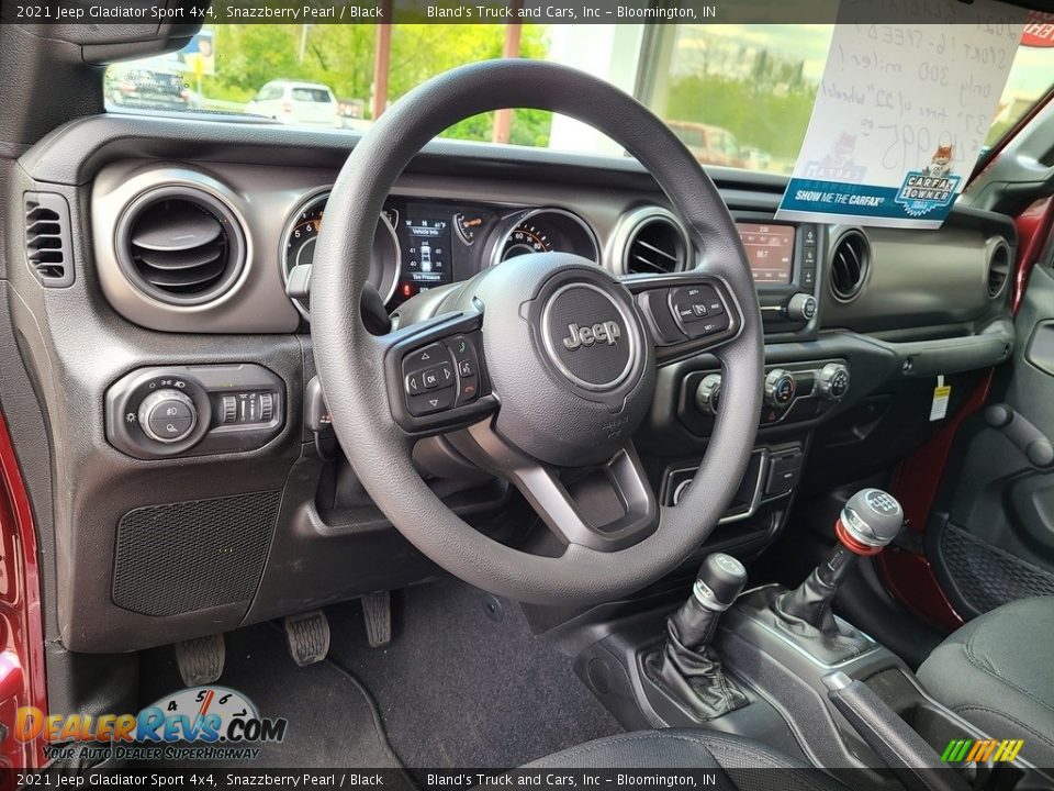 Dashboard of 2021 Jeep Gladiator Sport 4x4 Photo #8