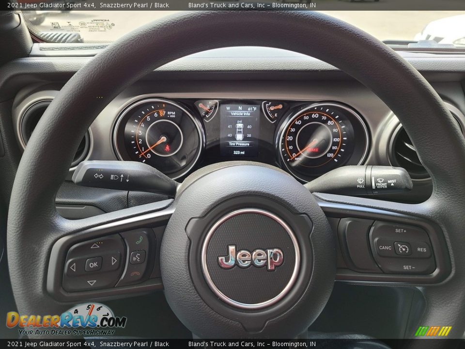 2021 Jeep Gladiator Sport 4x4 Snazzberry Pearl / Black Photo #9